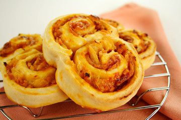 Baked Ham Scrolls