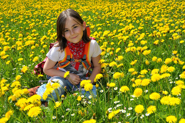 Yellow Flower Kid