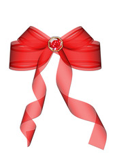 red bow