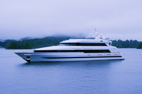 Luxury Yacht in Clayoquot Sound UNESCO Biosphere Reserve