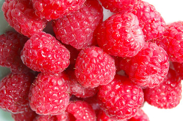 Raspberries, bunch