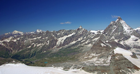 Von Cervinia zum Matterhorn