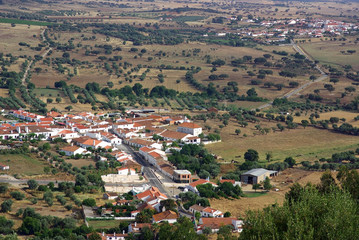 Landscape of agricultural field.