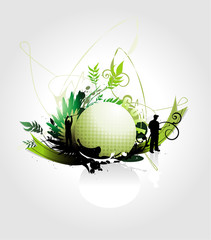 Golf vector composition
