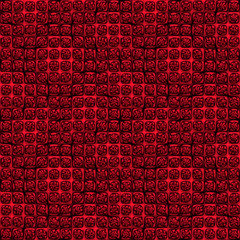 Obraz premium red dots pattern