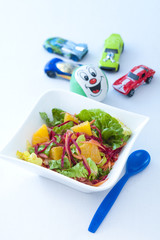 Fruchtiger Kindersalat