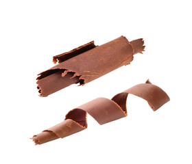 Chocolate shavings