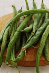 Tegoline o fagiolini crudi