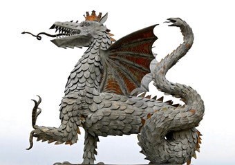 Zilant (dragon) - the official symbol of Kazan, Russia