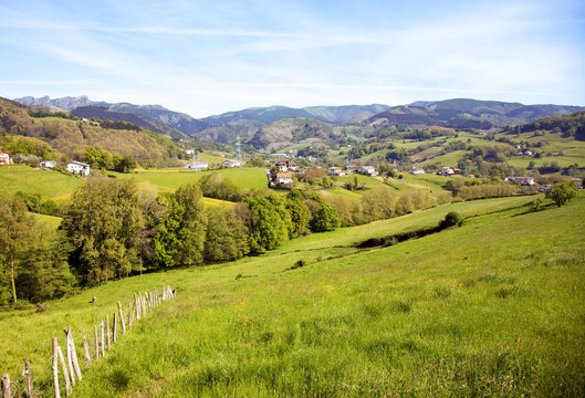 Paisaje guipuzcoano
