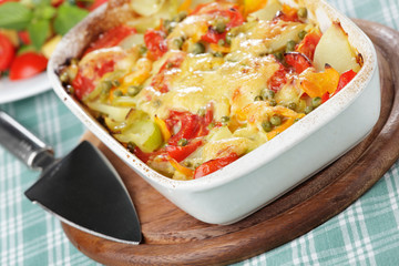 Vegetable pudding