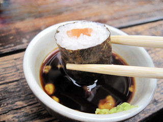 Sushi tunken