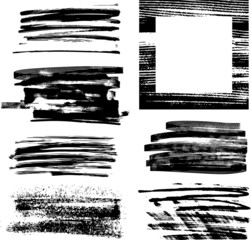 Whole set of graphics grunge elements ready to use