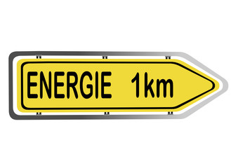 Schild als Wegweiser