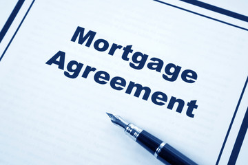 Obraz premium Mortgage Agreement