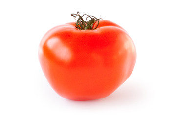 red tomato isolated