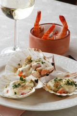 Antipasti di pesce caldo - Cucina del Veneto