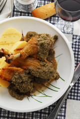Anatre con salsa ai capperi - Secondi di carne del Veneto