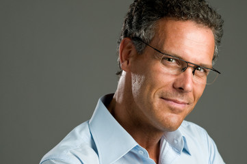 Man with glasses