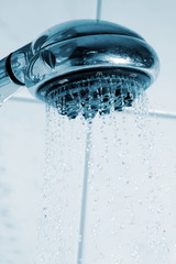 Fototapeta na wymiar shower and water