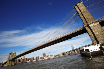Fototapeta premium classical NY - Brooklyn bridge
