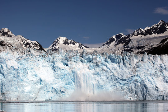 Melting glacier, Alaska