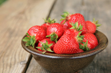 Fresh strawberries