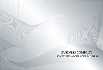 Business wave background