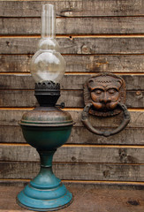 Betty Lamp and Mask