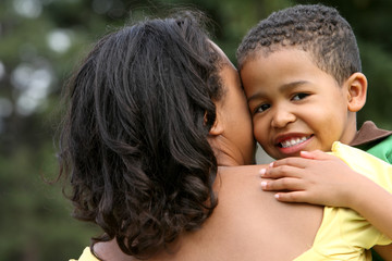 Obraz premium Mother and Son