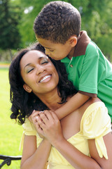 Fototapeta premium Mother and Son