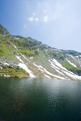 Balea Lake in Romania