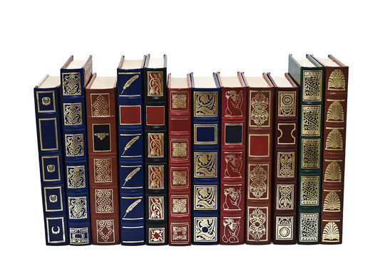 Lomos de libros.