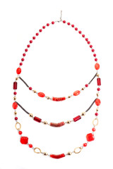 Red gem necklace