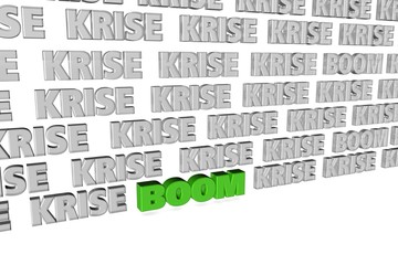 Boom & Krise Wand