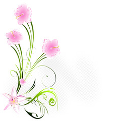 Obraz na płótnie Canvas bouquet floral