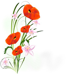 Fototapeta premium bouquet printanier