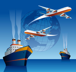International transports