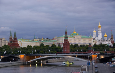 Obraz premium View on the Kremlin, Moscow, Russia