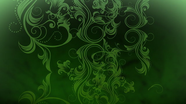 3d growing vines