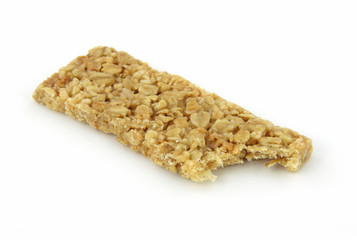 Bitten oats and honey granola bar