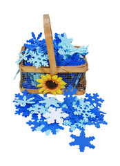 Country Snow basket