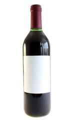 Red wine bottle