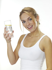 frau mit Wasser 2