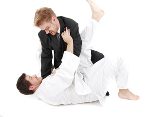 judoist vs businessman