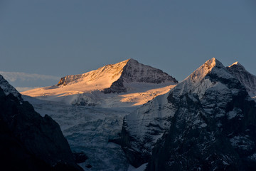 Alps in the morning light