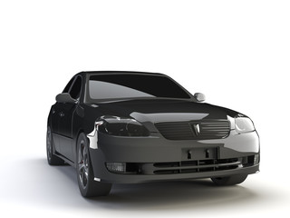 black car