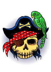 teschio pirata