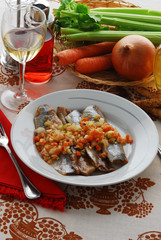 Aringhe alle verdure - Antipasti della Toscana