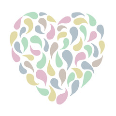 pastel heart